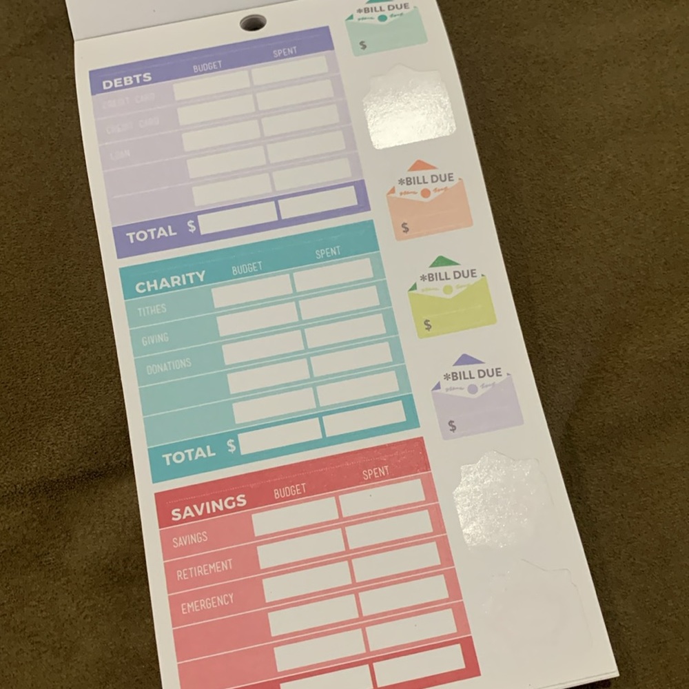 Happy Planner Sticker Bundle - 2 budget themed sticker books EUC - Picture 12 of 12